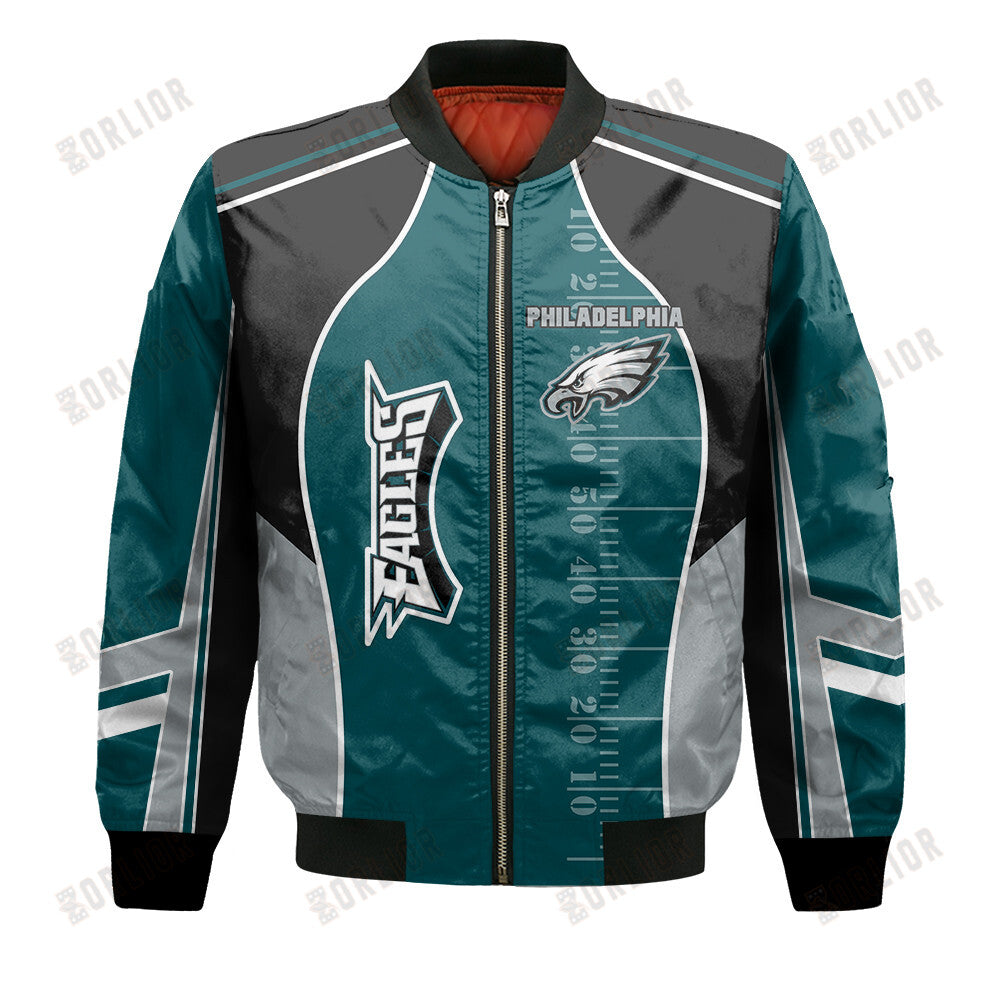 Philadelphia Eagles Football Team 2024- 25 Classic And Modern Bomber Jacket