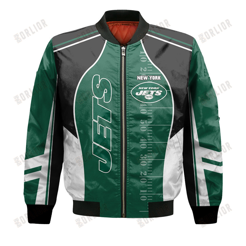 New York Jets Football Team 2024- 25 Classic And Modern Bomber Jacket