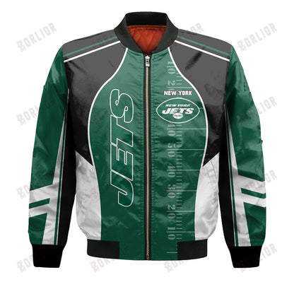 New York Jets Football Team 2024- 25 Classic And Modern Bomber Jacket