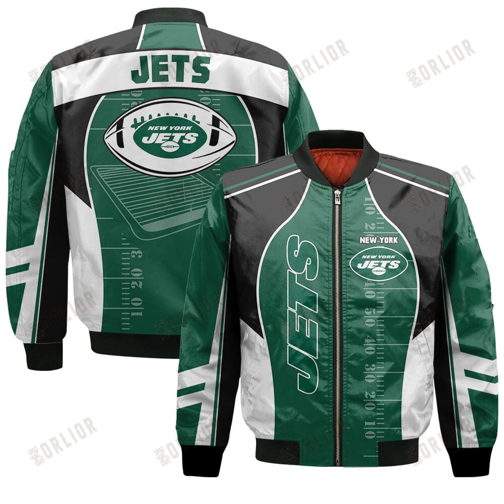 New York Jets Football Team 2024- 25 Classic And Modern Bomber Jacket