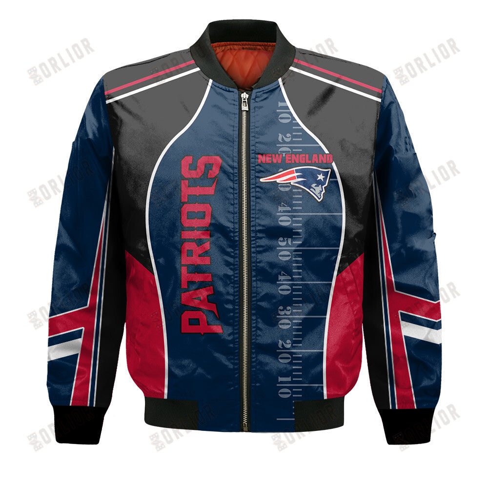 New England Patriots Football Team 2024- 25 Classic And Modern Bomber Jacket