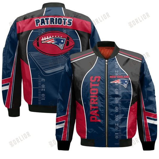 New England Patriots Football Team 2024- 25 Classic And Modern Bomber Jacket