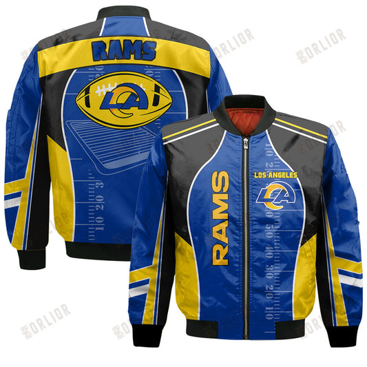 Los Angeles Rams Football Team 2024- 25 Classic And Modern Bomber Jacket
