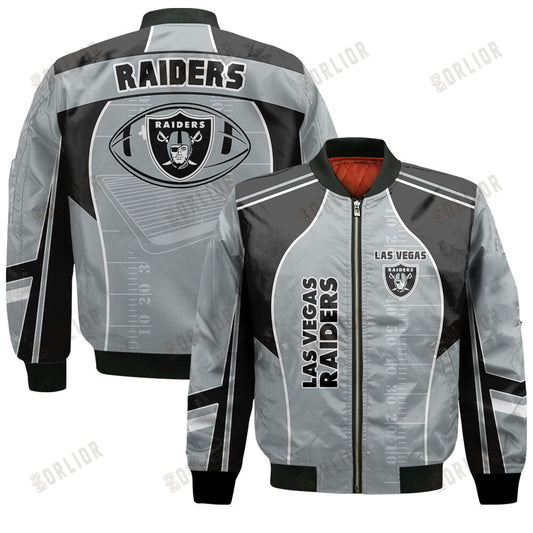 Las Vegas Raiders Football Team 2024- 25 Classic And Modern Bomber Jacket