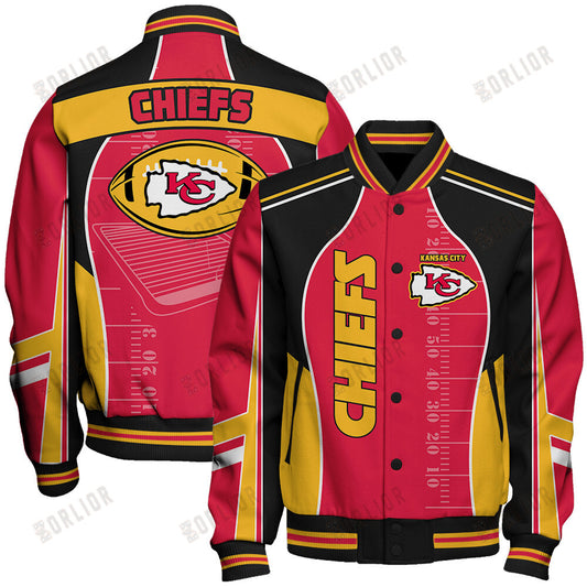 Kansas City Chiefs Football Team 2024- 25 Classic And Modern Unisex Varsity Jacket
