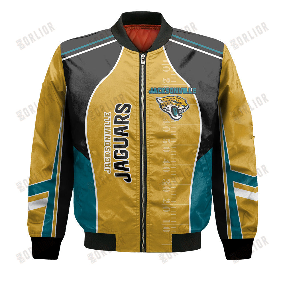 Jacksonville Jaguars Football Team 2024- 25 Classic And Modern Bomber Jacket