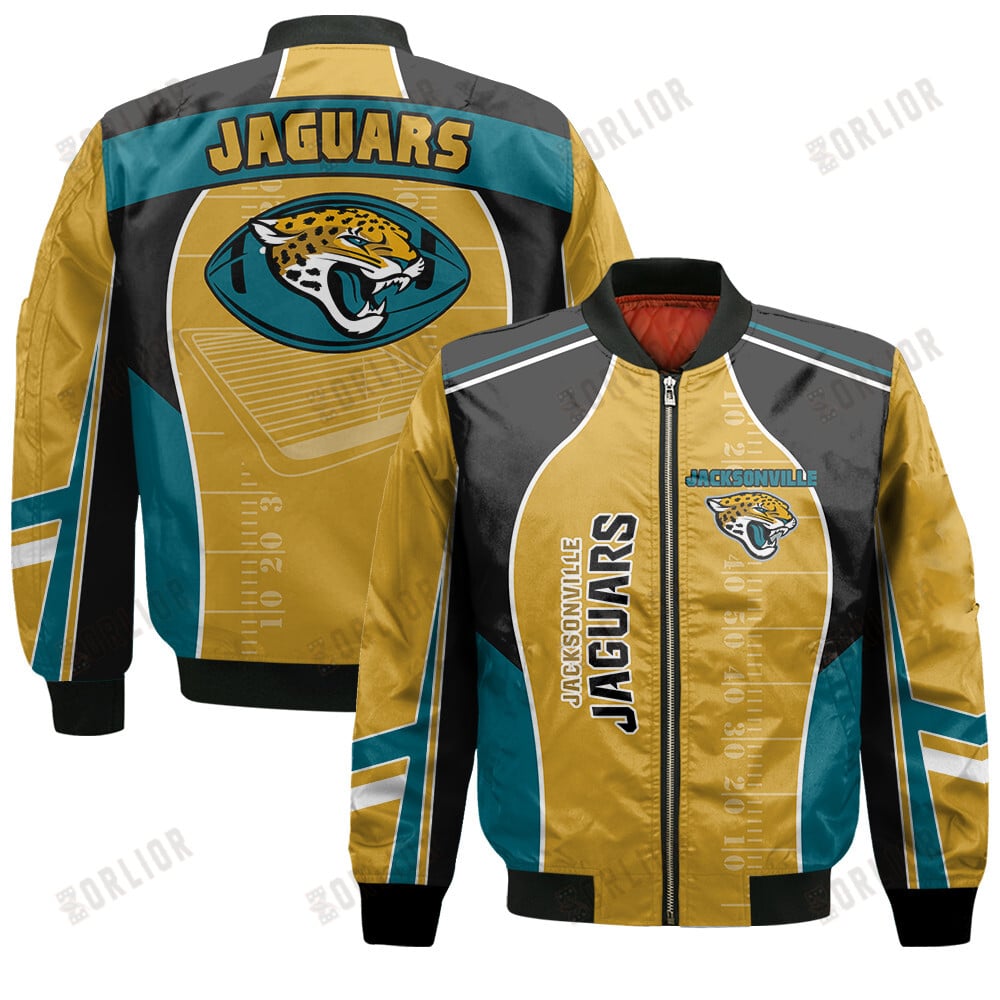 Jacksonville Jaguars Football Team 2024- 25 Classic And Modern Bomber Jacket