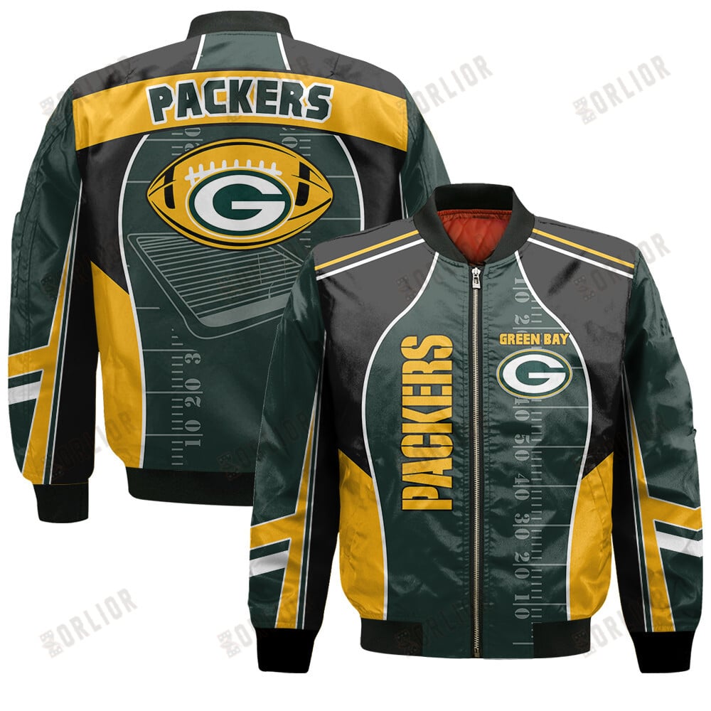 Green Bay Packers Football Team 2024- 25 Classic And Modern Bomber Jacket