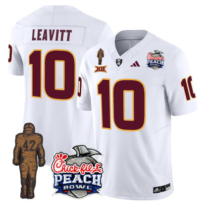 Sun Devils Pat Tillman & Peach Bowl Patch Vapor Limited Jersey - All Stitched