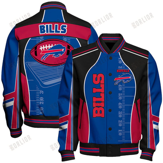 Buffalo Bills Football Team 2024- 25 Classic And Modern Unisex Varsity Jacket