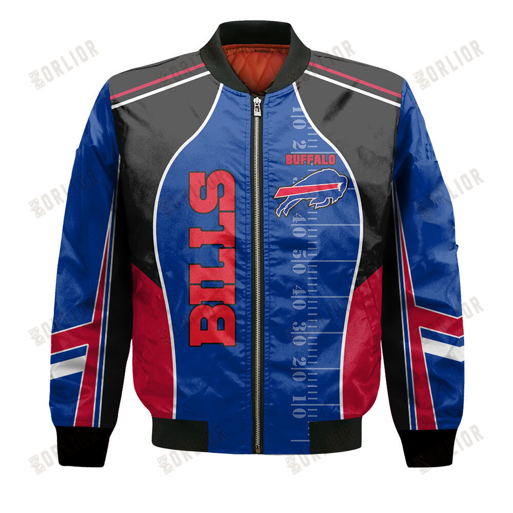 Buffalo Bills Football Team 2024- 25 Classic And Modern Bomber Jacket