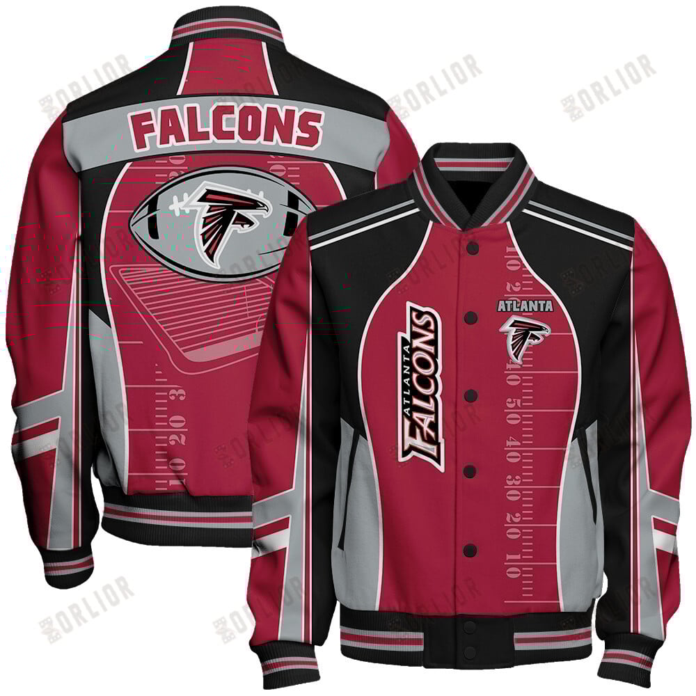 Atlanta Falcons Football Team 2024- 25 Classic And Modern Unisex Varsity Jacket