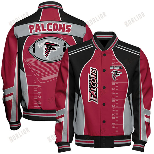 Atlanta Falcons Football Team 2024- 25 Classic And Modern Unisex Varsity Jacket