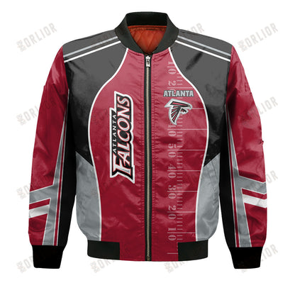 Atlanta Falcons Football Team 2024- 25 Classic And Modern Bomber Jacket