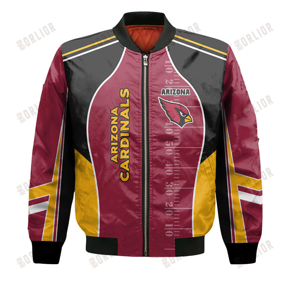 Arizona Cardinals Football Team 2024- 25 Classic And Modern Bomber Jacket