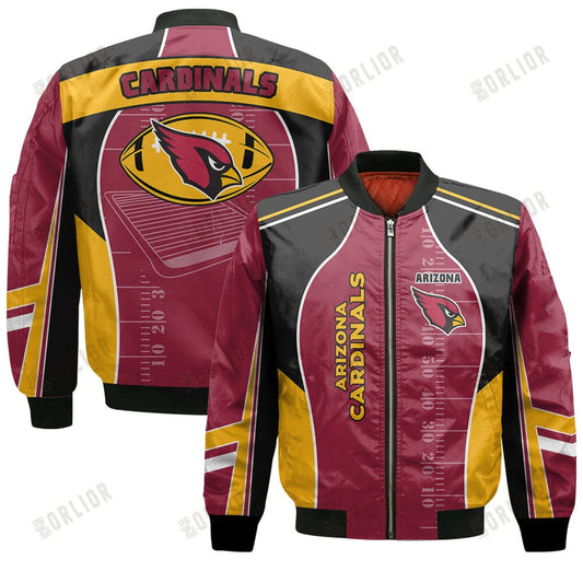Arizona Cardinals Football Team 2024- 25 Classic And Modern Bomber Jacket