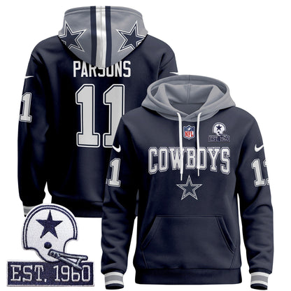 Dallas Cowboys 2024 Pullover Hoodie V2 - All Stitched