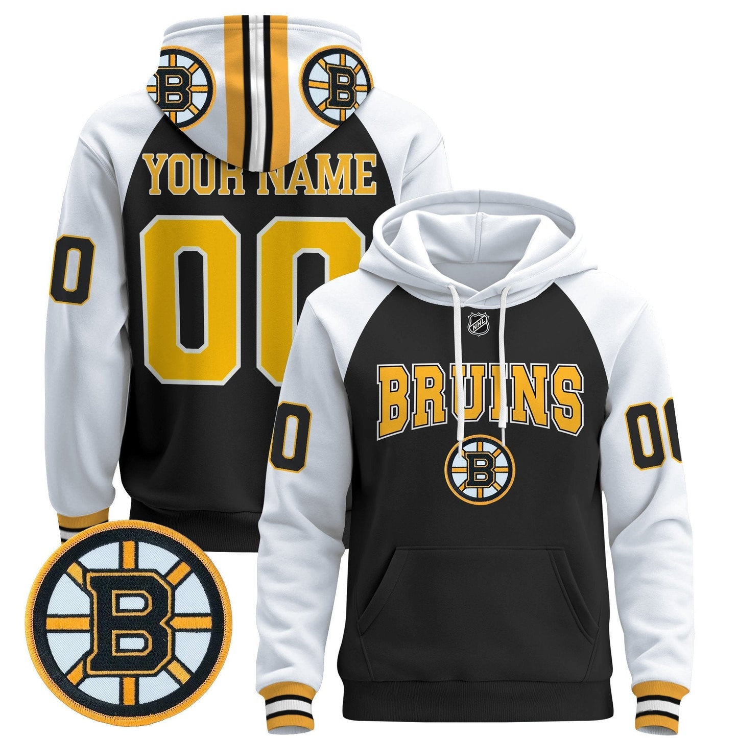 Boston Bruins 2024 Custom Pullover Hoodie