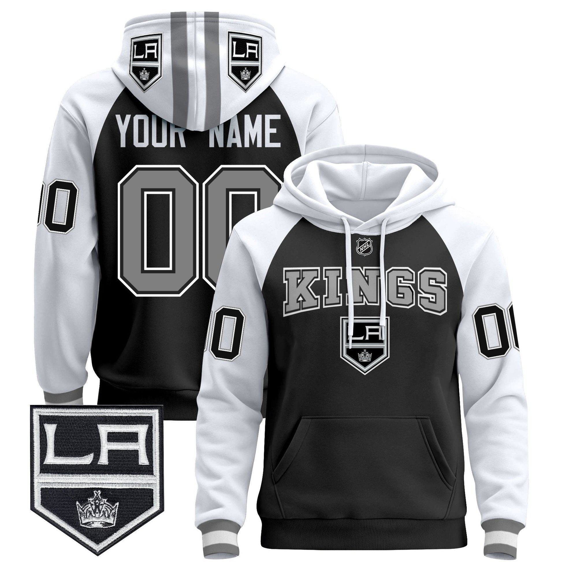 Los Angeles Kings 2024 Custom Pullover Hoodie