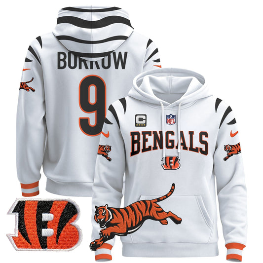 Bengals 2024 Pullover Hoodie V2 - All Stitched