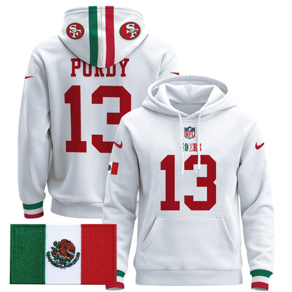 49ers Mexico 2024 Pullover Hoodie - All Stitched