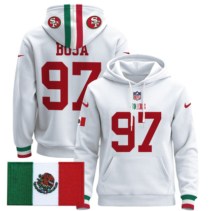 49ers Mexico 2024 Pullover Hoodie - All Stitched