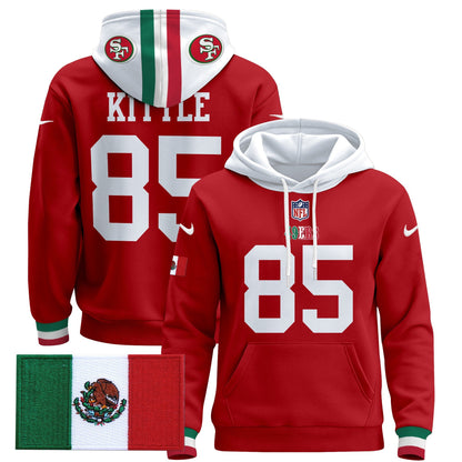 49ers Mexico 2024 Pullover Hoodie - All Stitched