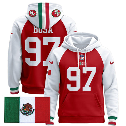 49ers Mexico 2024 Pullover Hoodie - All Stitched