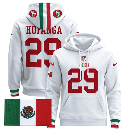 49ers Mexico 2024 Pullover Hoodie - All Stitched