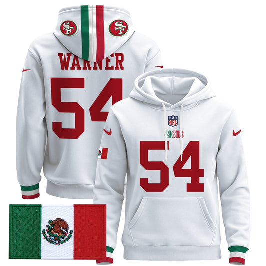 49ers Mexico 2024 Pullover Hoodie - All Stitched