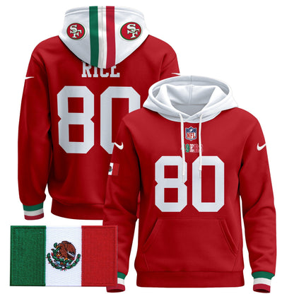 49ers Mexico 2024 Pullover Hoodie - All Stitched