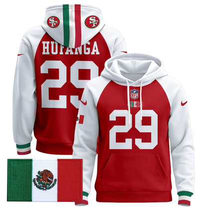 49ers Mexico 2024 Pullover Hoodie - All Stitched