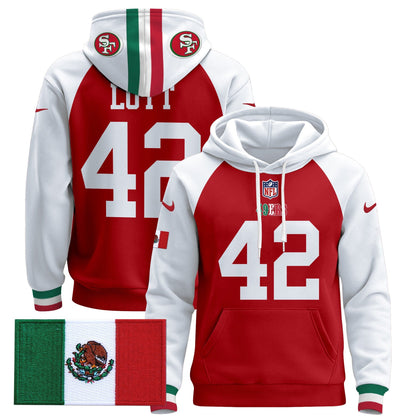 49ers Mexico 2024 Pullover Hoodie - All Stitched