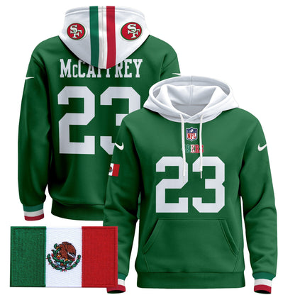 49ers Mexico 2024 Pullover Hoodie - All Stitched