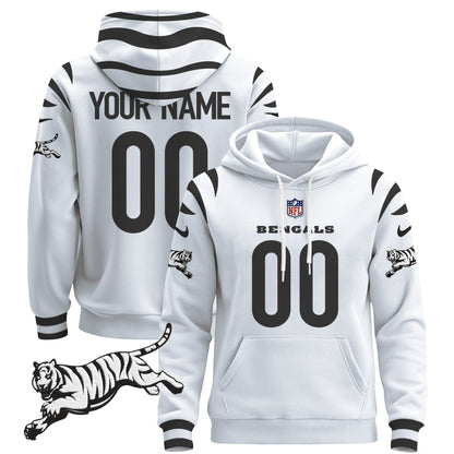 Cincinnati Bengals 2024 Custom Pullover Hoodie