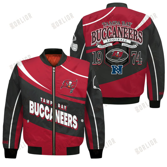 Tampa Bay Buccaneers Football Team 2024- 25 Supreme On The Pitch Bomber Jacket