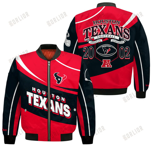 Houston Texans Football Team 2024- 25 Supreme On The Pitch Bomber Jacket