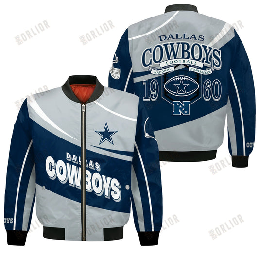 Dallas Cowboys Football Team 2024- 25 Supreme On The Pitch Bomber Jacket
