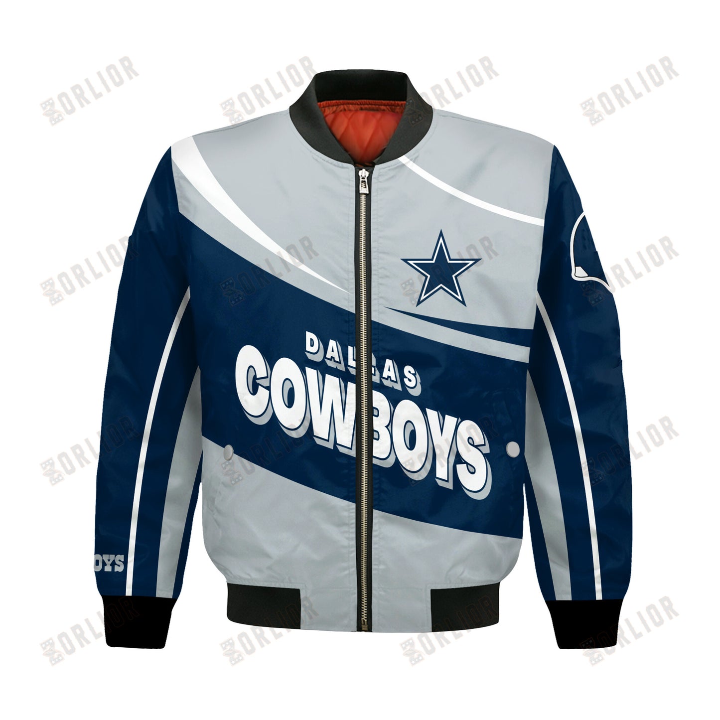 Dallas Cowboys Football Team 2024- 25 Supreme On The Pitch Bomber Jacket