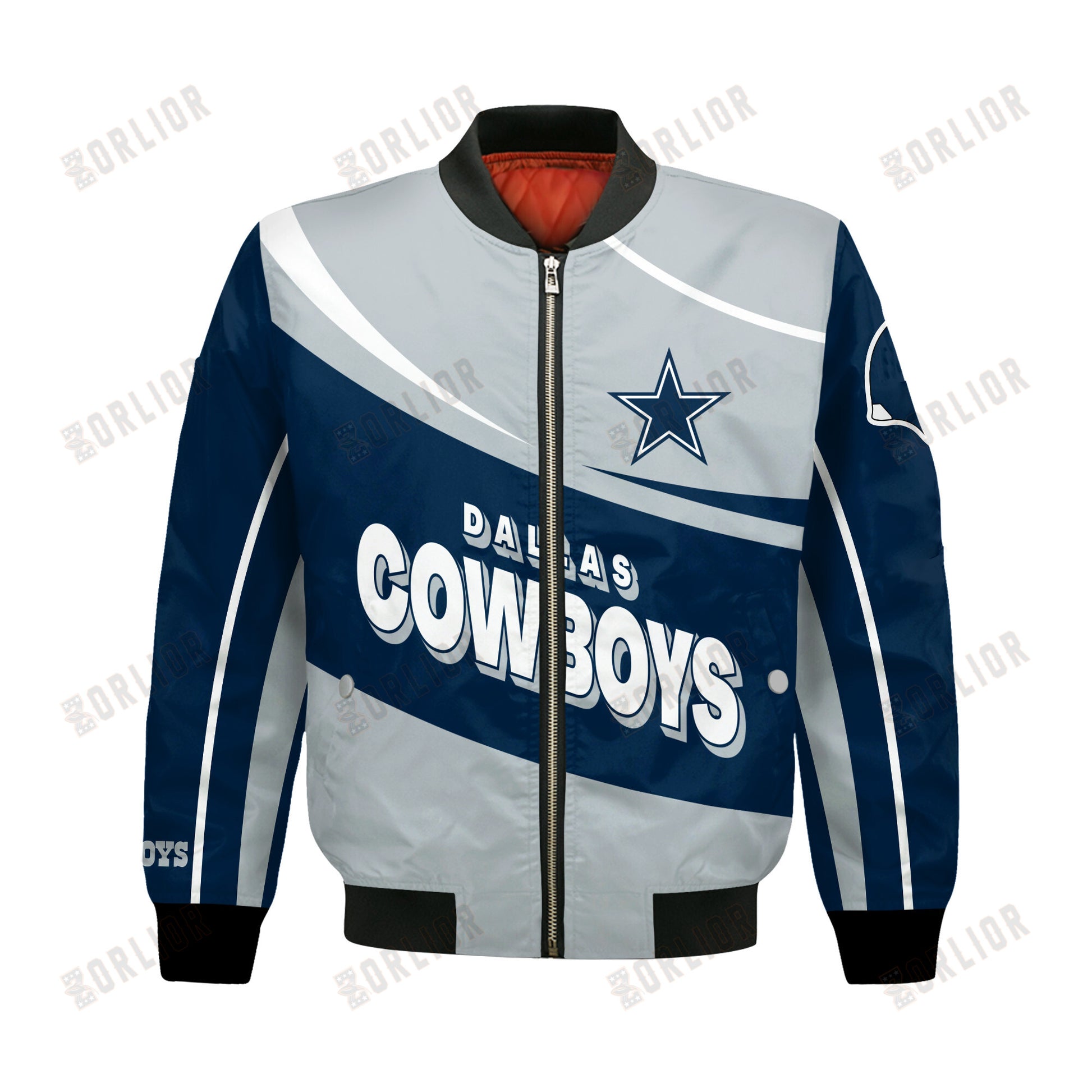 Dallas Cowboys Football Team 2024- 25 Supreme On The Pitch Bomber Jacket