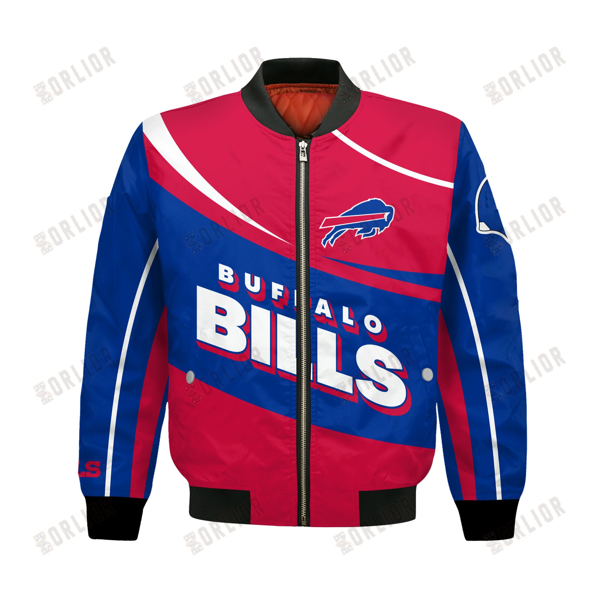 Buffalo Bills Football Team 2024- 25 Supreme On The Pitch Bomber Jacket