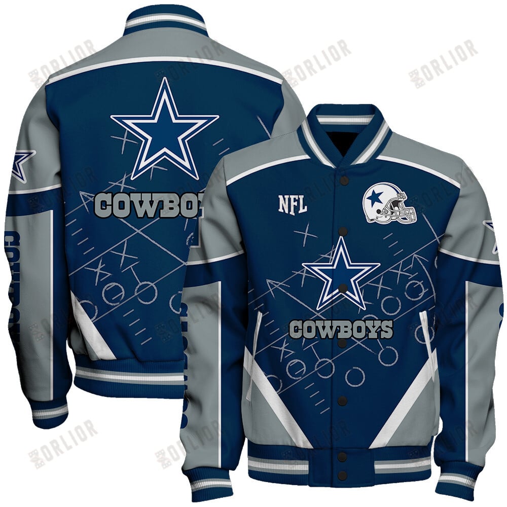 Dallas Cowboys Football Team 2024- 25 The Heat Of The New Season Unisex Varsity Jacket