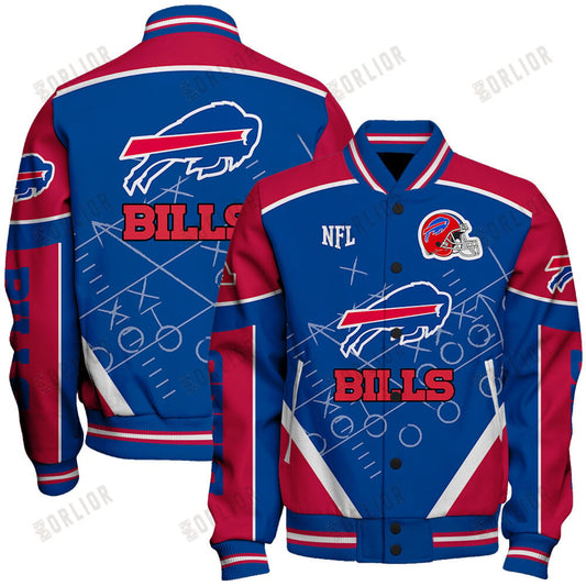 Buffalo Bills Football Team 2024- 25 The Heat Of The New Season Unisex Varsity Jacket
