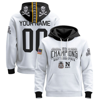 NM 2024 Commander-In-Chief's Trophy Champions Patch Custom Pullover Hoodie - All Printed