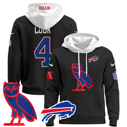 Buffalo Bills OVO 2024 Pullover Hoodie