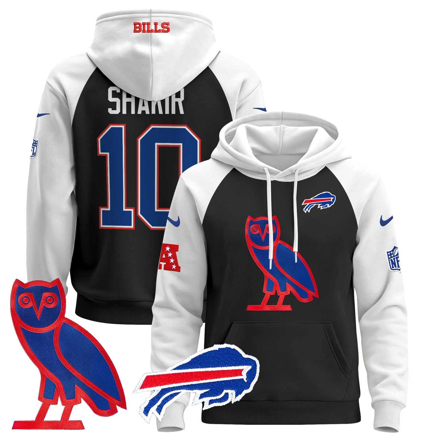 Buffalo Bills OVO 2024 Pullover Hoodie