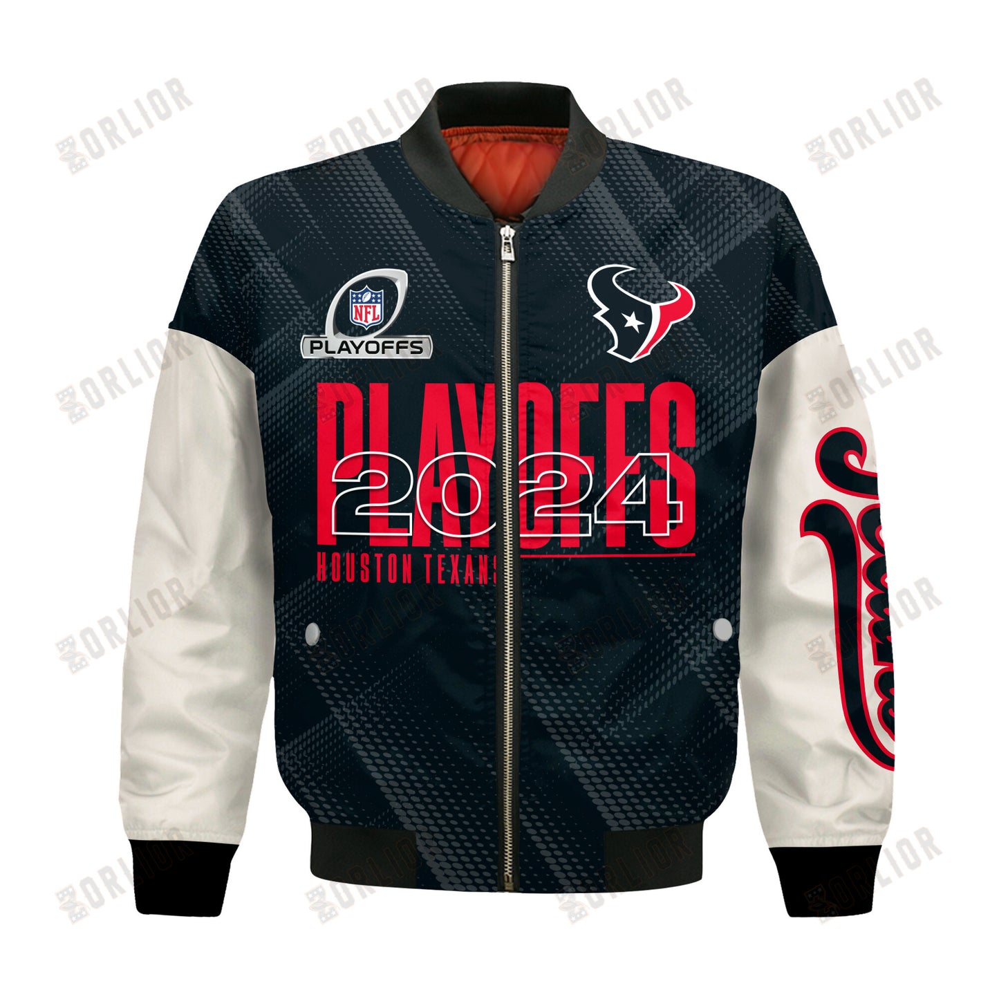 Texas Houston AFC South Champions 2024 Bomber Jacket