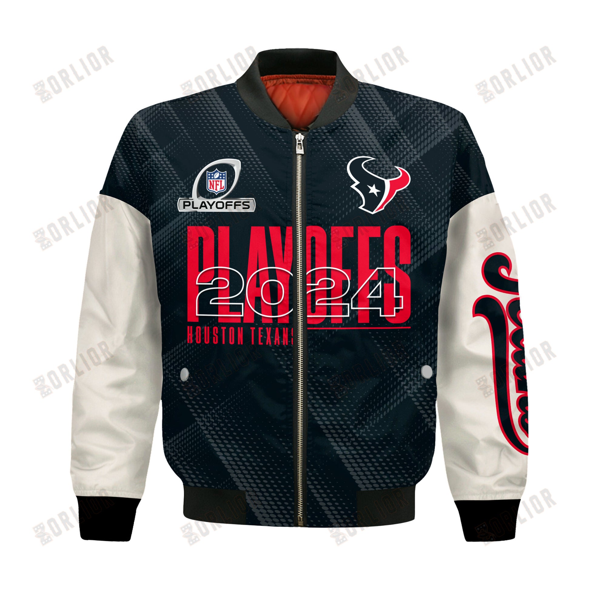 Texas Houston AFC South Champions 2024 Bomber Jacket