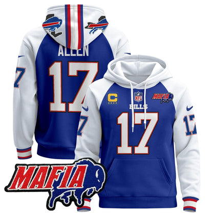 Buffalo Bills 2024 Bills Mafia Patch Pullover Hoodie