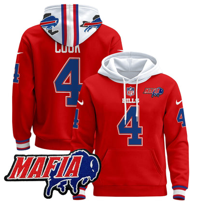 Buffalo Bills 2024 Bills Mafia Patch Pullover Hoodie